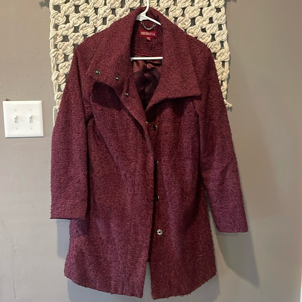 Women’s Merona pea coat. Size medium .